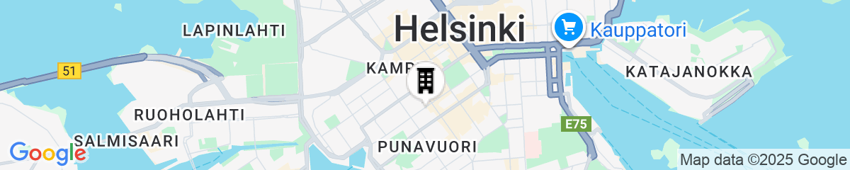 Map for Hotel Indigo Helsinki - Boulevard by IHG