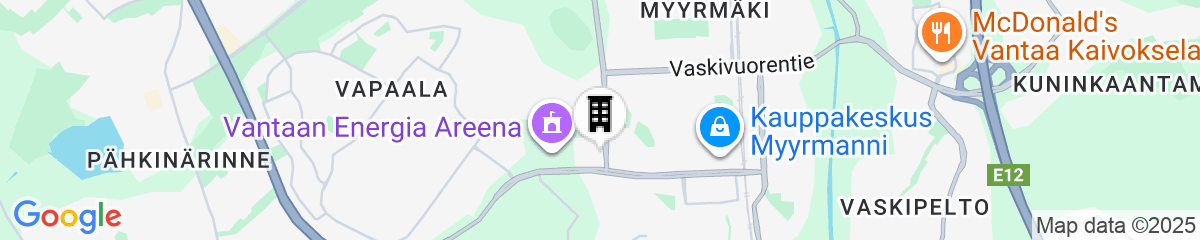 Map for Noli Myyrmäki