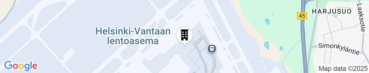 Map for Hilton Helsinki Airport