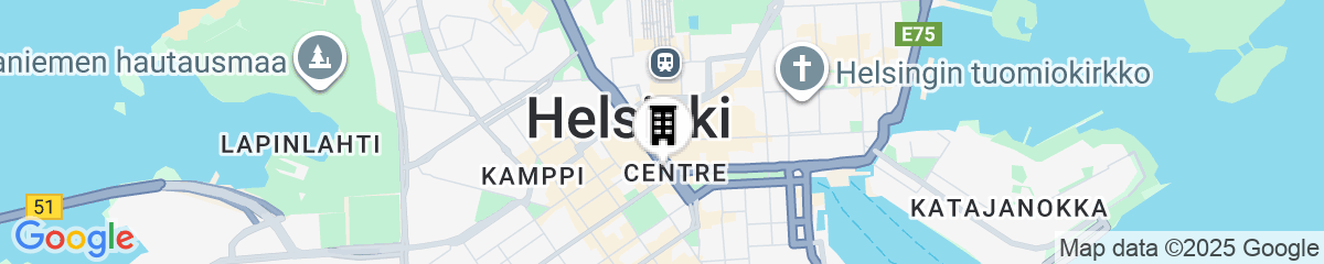 Map for Marski by Scandic