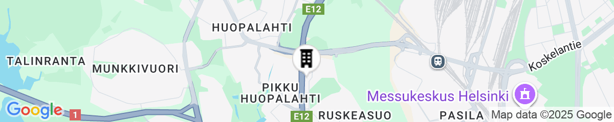 Map for VALO Hotel & Work Helsinki