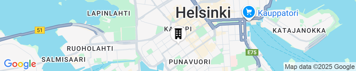 Map for Radisson Blu Aleksanteri Hotel, Helsinki