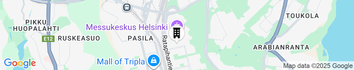 Map for Holiday Inn Helsinki - Expo by IHG