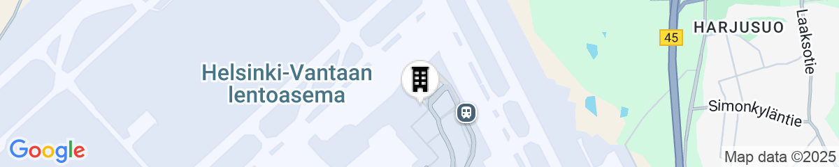 Map for Scandic Helsinki Airport