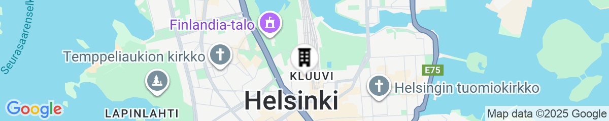 Map for Scandic Helsinki Station