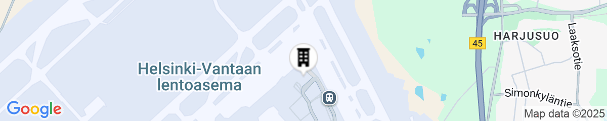 Map for Comfort Hotel Xpress Helsinki Airport Terminal