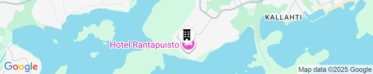 Map for Hotel Rantapuisto