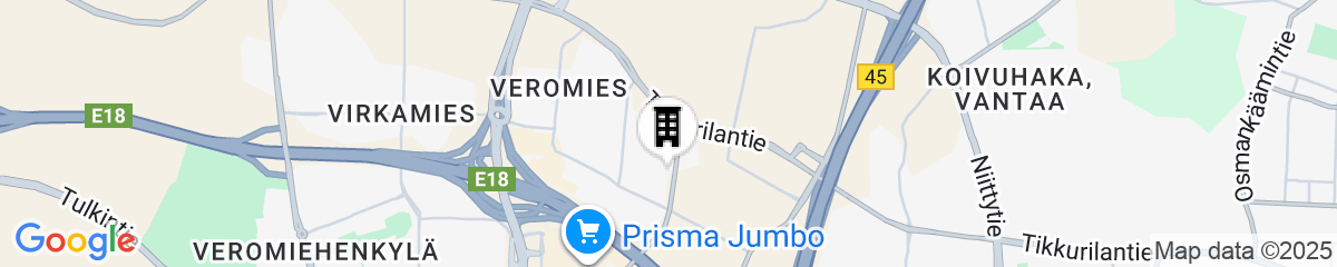 Map for Holiday Inn Helsinki - Vantaa Airport by IHG