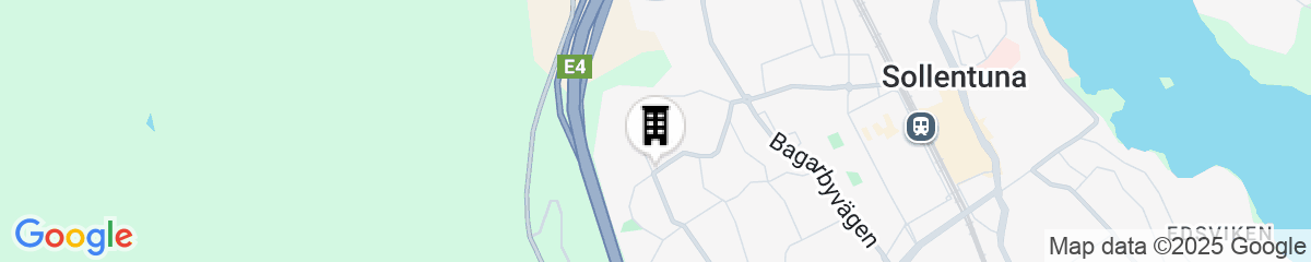 Map for Magnolia House Sollentuna