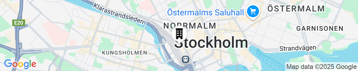Map for Hotel C Stockholm