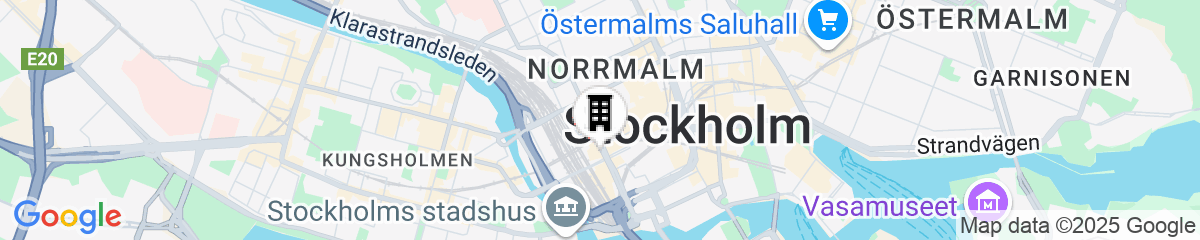 Map for Radisson Blu Royal Viking Hotel, Stockholm