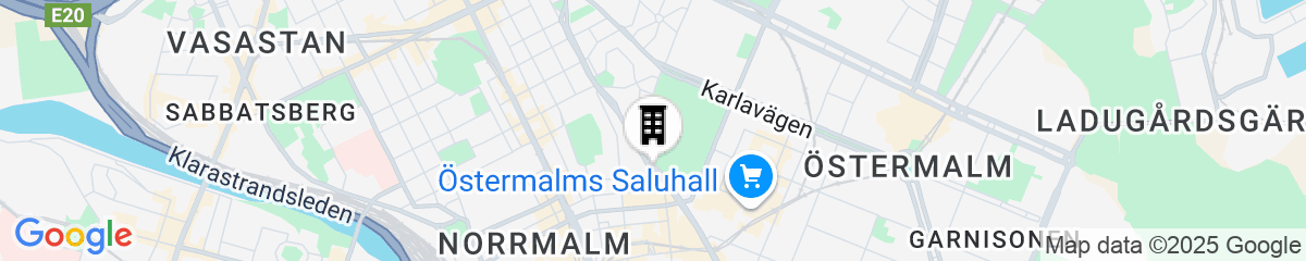 Map for Elite Hotel Stockholm Plaza