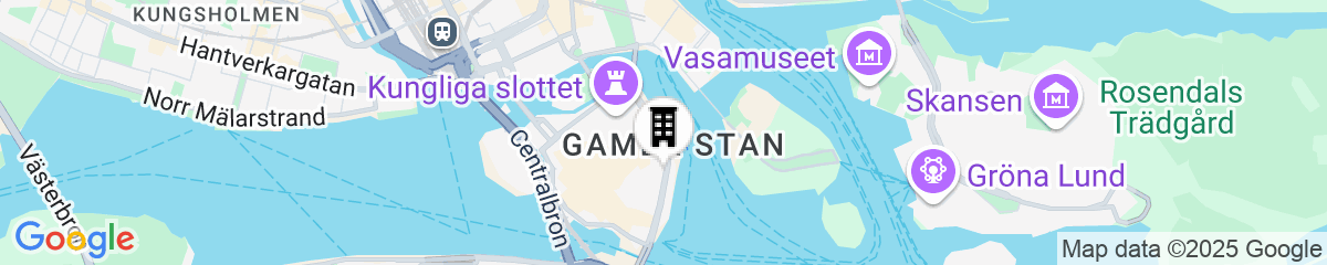 Map for Hotel Gamla Stan, BW Signature Collection