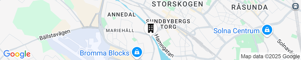 Map for Brommavik Hotel