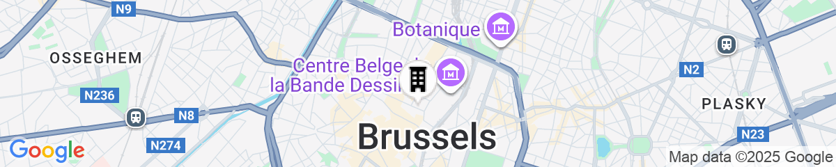 Map for Hotel Fleur de Ville