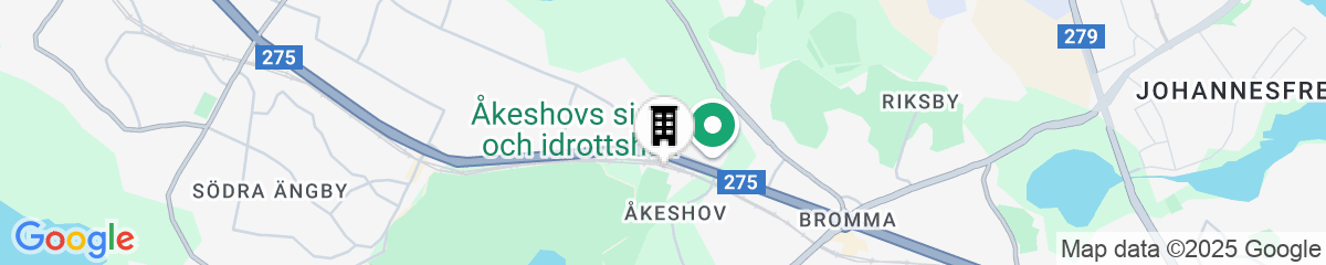 Map for Åkeshofs Slott