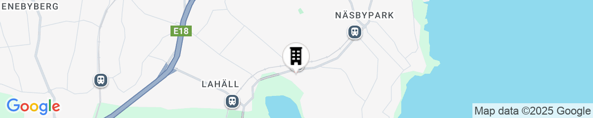 Map for Näsby Slott