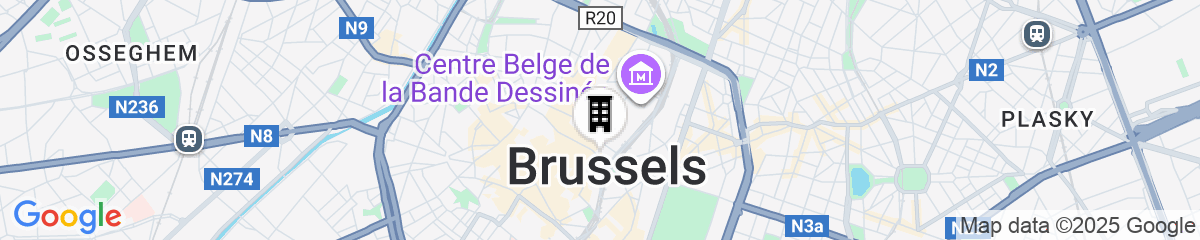 Map for Numa Brussels Royal Galleries