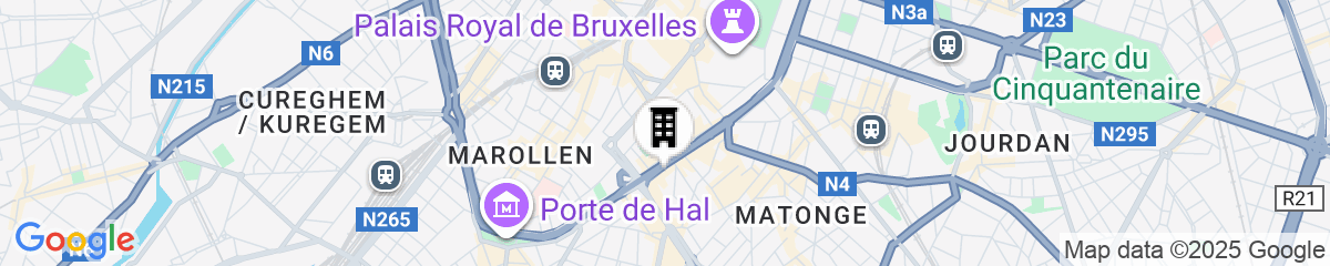 Map for Le Louise Hotel Brussels - MGallery