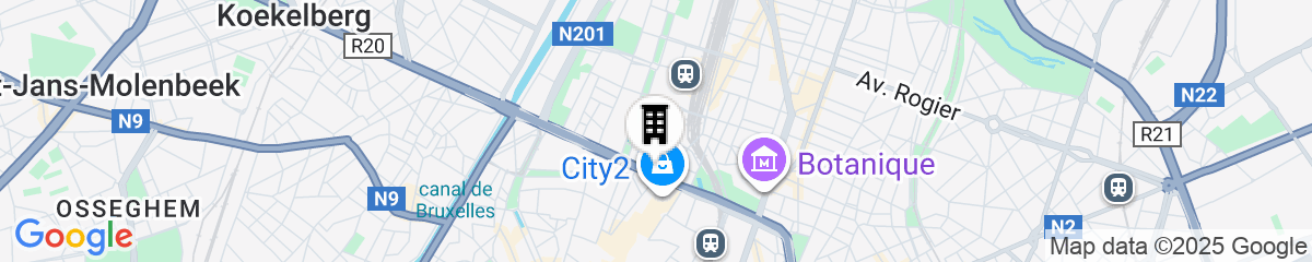 Map for Cardo Brussels, Autograph Collection