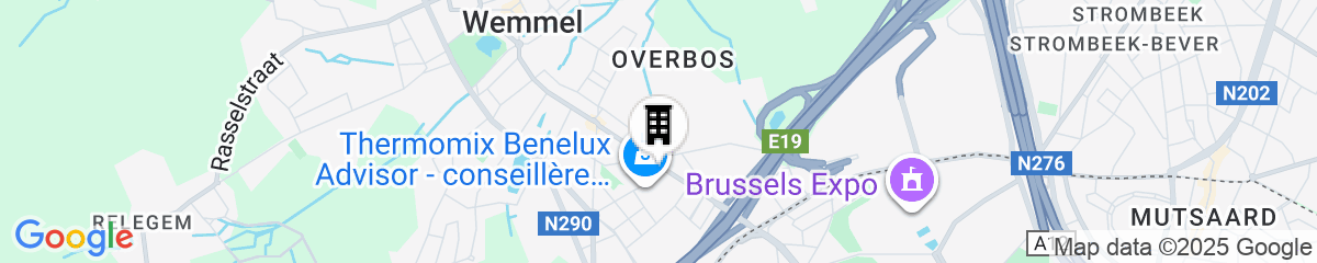 Map for Hotel La Roseraie 