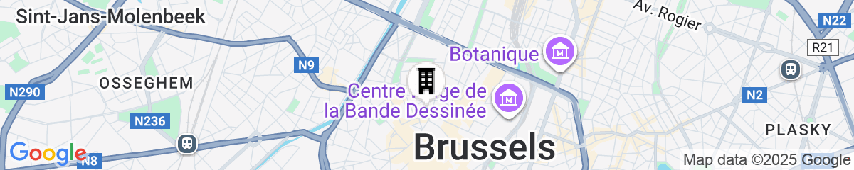 Map for Holiday Inn Express Brussels - Grand-Place by IHG