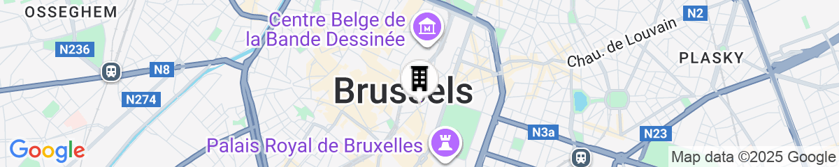 Map for 9Hotel Central