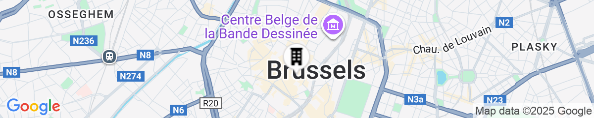 Map for Aris Grand-Place Hotel