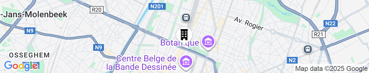 Map for Hotel Indigo Brussels - City by IHG