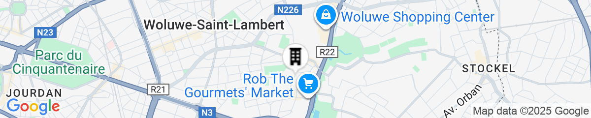 Map for Aspria Royal La Rasante