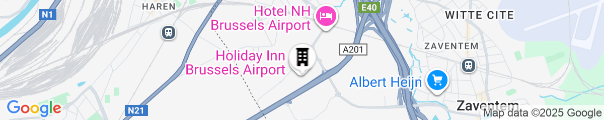 Map for Holiday Inn Brussels Airport by IHG