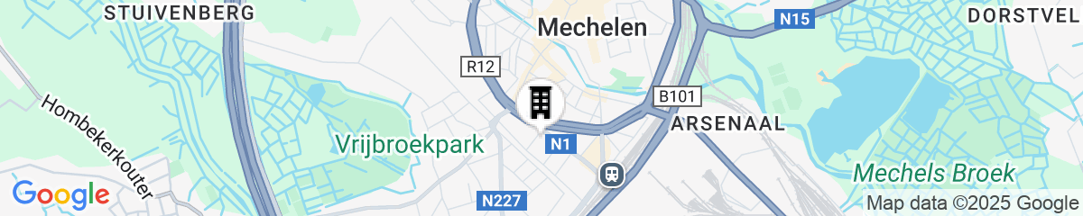 Map for B&B HOTEL Mechelen