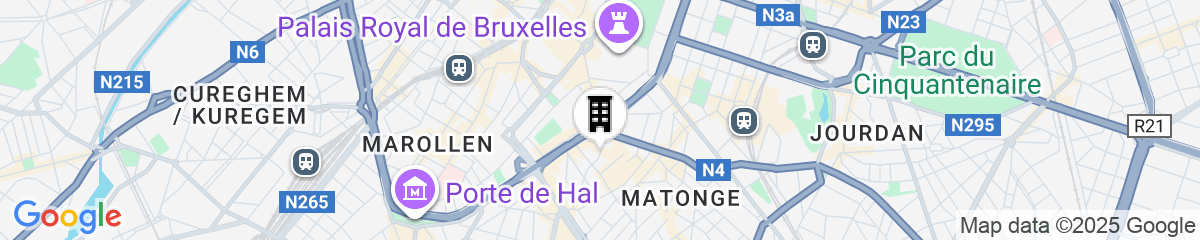 Map for Hôtel Aqua by HappyCulture