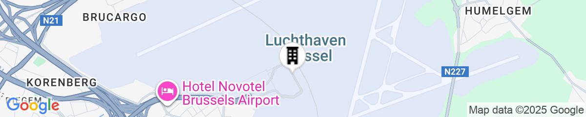 Map for Sheraton Brussels Airport Hotel