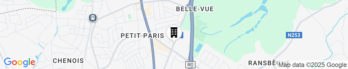 Map for Van der Valk Waterloo