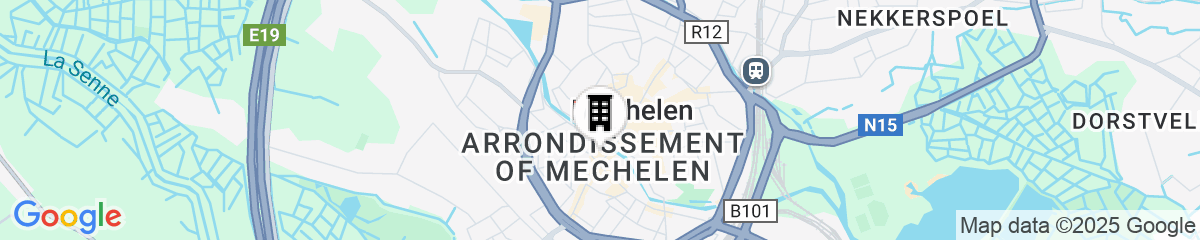 Map for Novotel Mechelen Centrum
