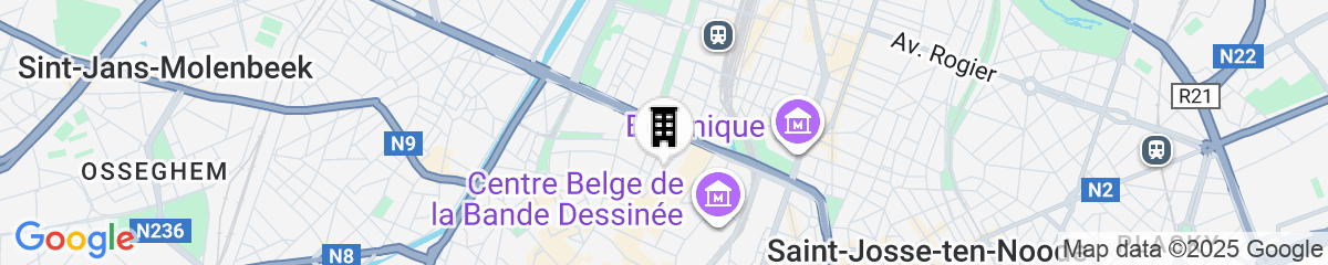 Map for Marivaux Hotel