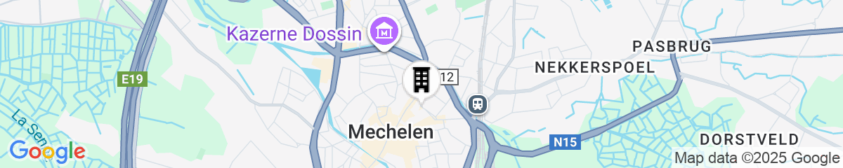 Map for Holiday Inn Express Mechelen City Centre by IHG