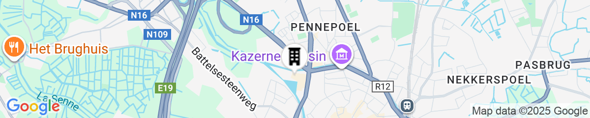 Map for Van der Valk Hotel Mechelen