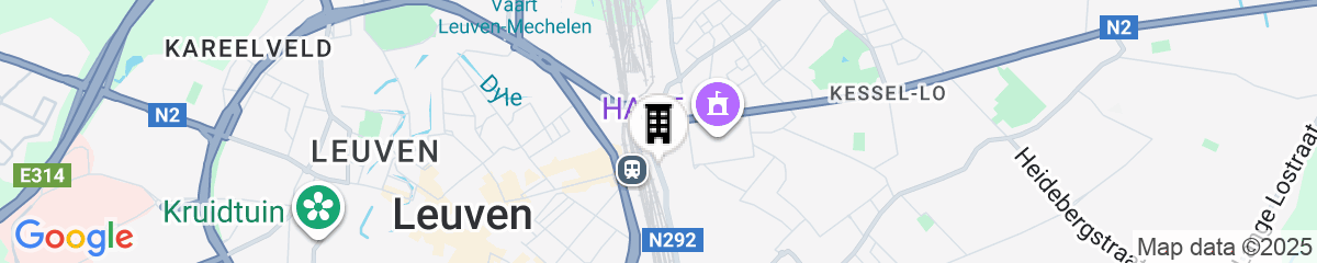 Map for Park Inn By Radisson Leuven