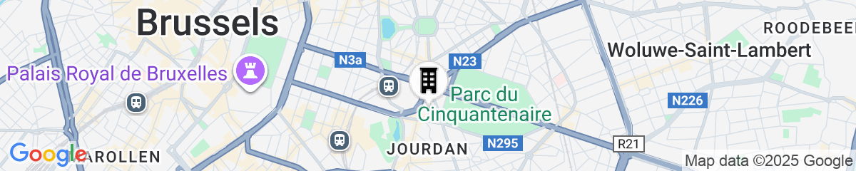 Map for Holiday Inn Brussels Schuman by IHG