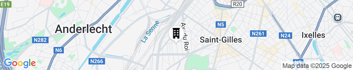 Map for Hotel De Fierlant