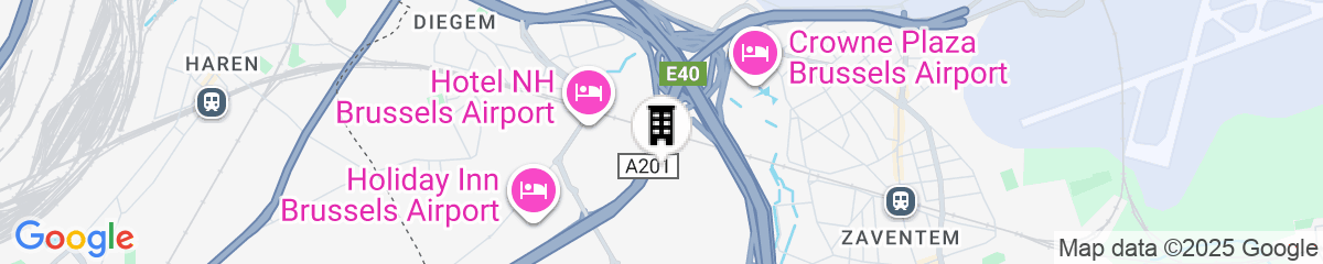 Map for Van Der Valk Hotel Brussels Airport