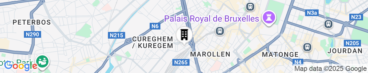 Map for Hotel Concorde