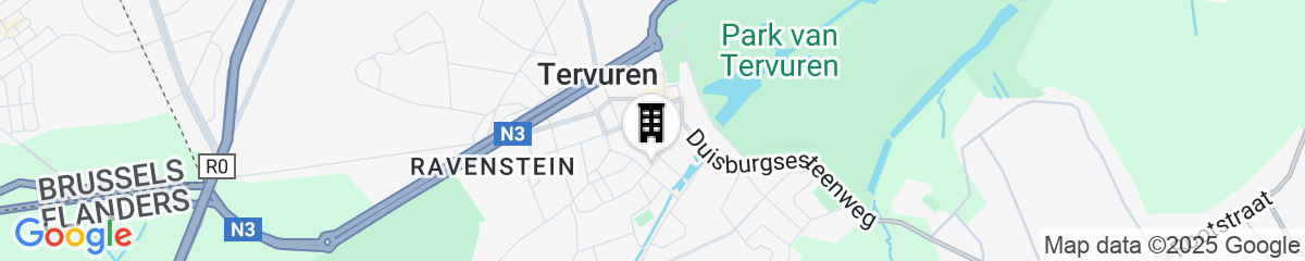 Map for Hotel Rastelli Tervuren