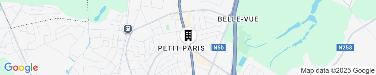 Map for ibis Brussels Waterloo