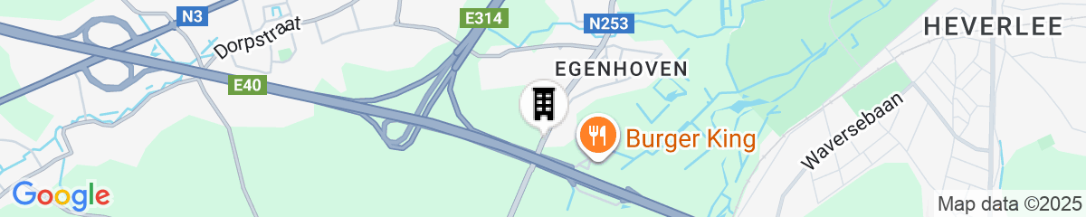 Map for ibis Leuven Heverlee