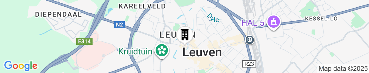 Map for ibis Leuven Centrum