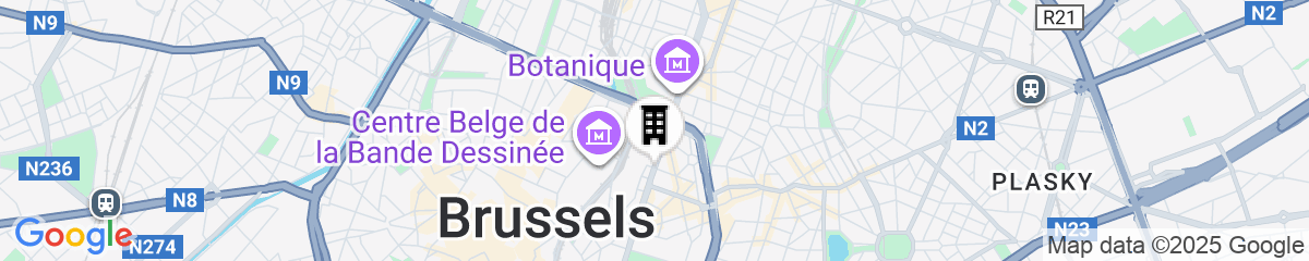 Map for Best Western Hotel Royal Centre