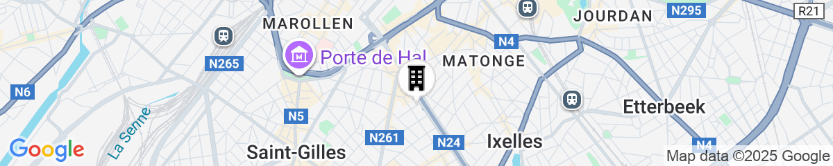 Map for Hotel Avenue Louise Brussels - Trademark Collection by Wyndham